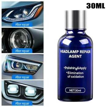 

30ML Headlight Repair Agent Fluid Restoration Car Polishing Waterproof