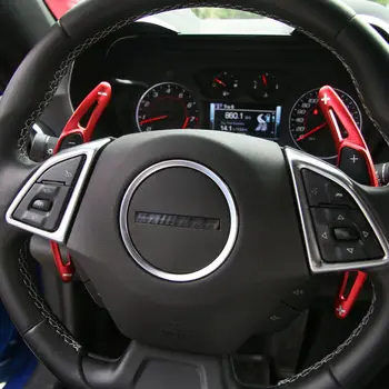 

2pcs Steering Wheel Shift Paddle Shifter Extension For Chevrolet Camaro 2017-2019