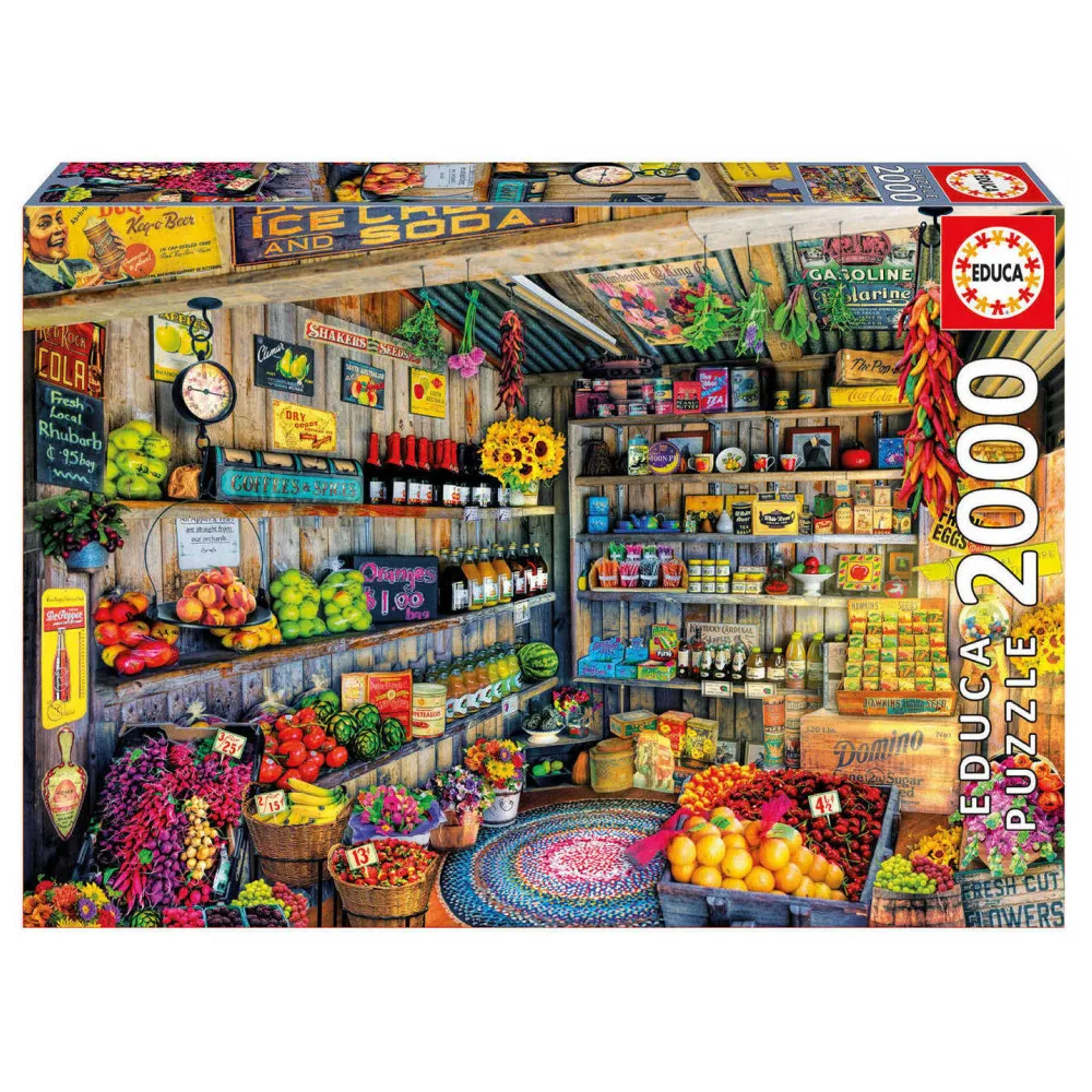 Пазл Продуктовая лавка Educa, 2000 деталей