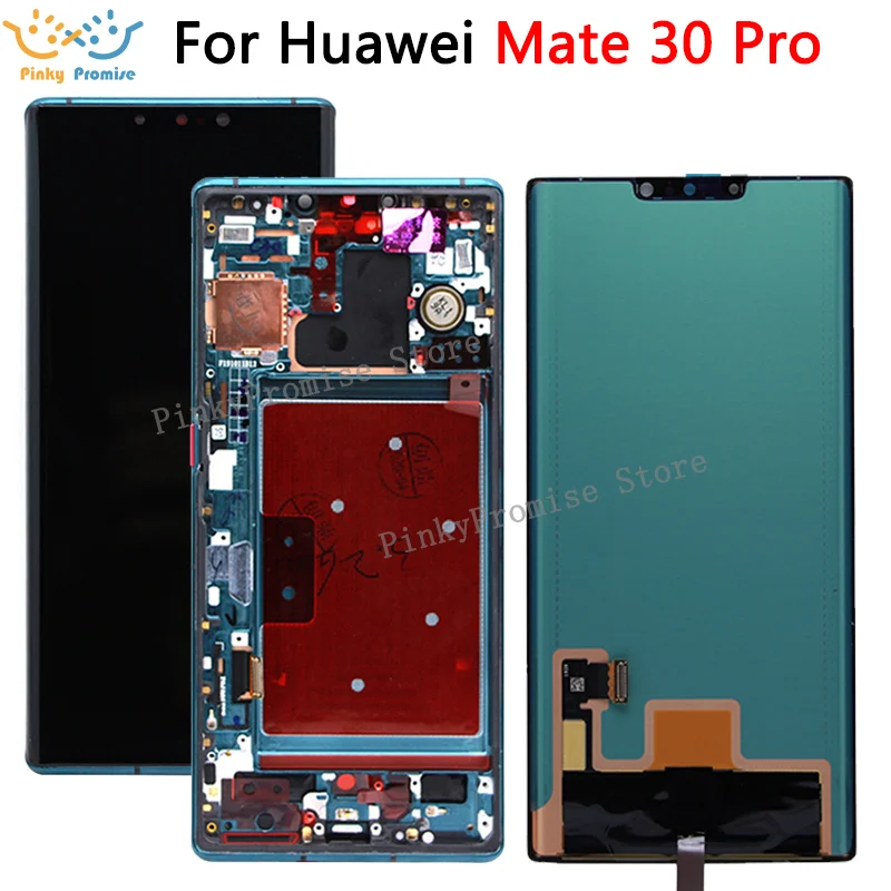 Оригинальный OLED-дисплей для Huawei Mate 30 Pro ЖК-дисплей с рамкой сенсорный экран