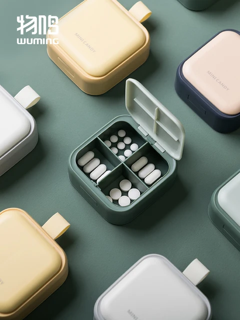 $US $25.82 Pill Box Portable Pill Box Medicine Compartment Box Portable Mini Tablets Pill Box for Home Use