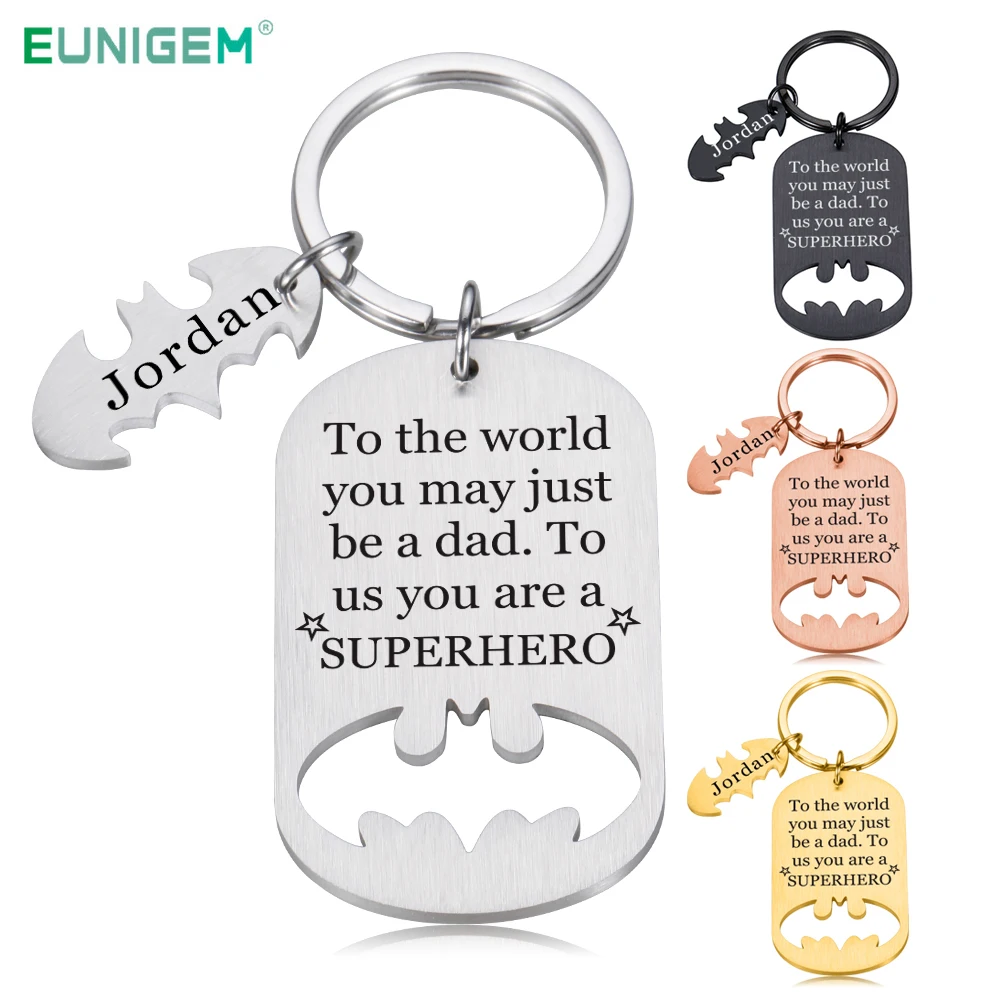 Fathers day gift Keychain from daughter son,dad gifts keychains father's day gift ideas dad birthday gifts from wife kids 