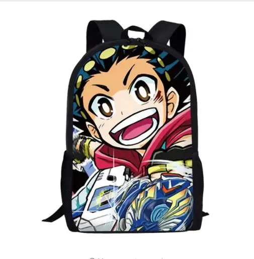 as pictures Мода: Beyblade Burst игра 3 шт. набор рюкзак 3D Аниме принт Студенческая школьная сумка рюкзак Школьная Сумка подростковая мягкая спинка Mochilas - Цвет: as pictures