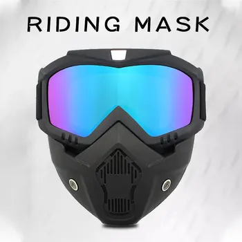 

Practical Motorcycle Tactical Glasses Mask Wind Dust Proof Outdoor Sports Equipment