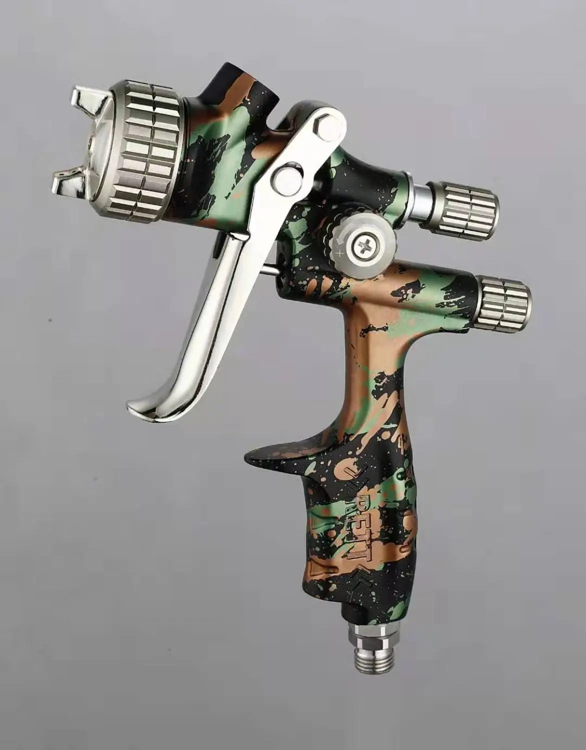 New Camoufl Air paint gun Sprayer LVLP Gravity feed 1.3/1.4 nozzle w/t tank professional Car body Paint Tool Pistol Spray Gun |