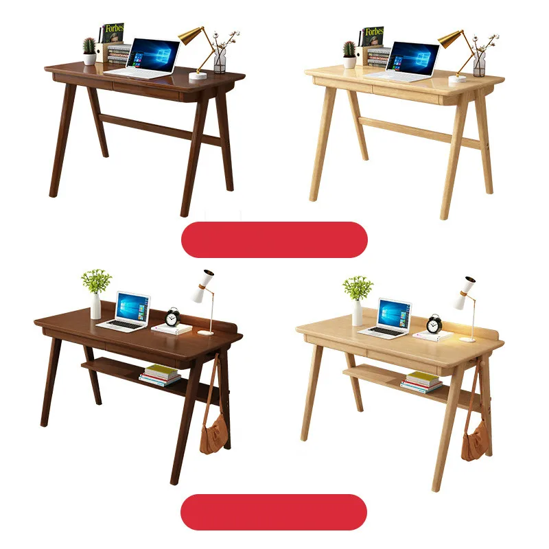 Письменный стол из орехового дуба, простой компьютерный стол, офисный стол, офисная мебель, чертёжный стол, столы для спальни