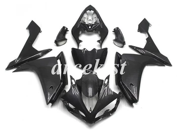 

Top Injection Mold New ABS Motorcycle Full Fairings Kit Fit for YAMAHA YZF-R1 2007 2008 07 08 bodywork set all black