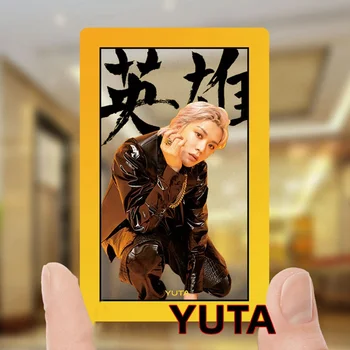 

10Pcs/Set New KPOP NCT 127 NeoZone Album JaeHyun Mark Photo Card K-POP Self Made Paper Cards Autograph Photocard