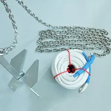 Ключ якорь Danvers якорь каждый Петля из нержавеющей стали Якорь Морской Оборудование яхты аксессуары 1 кг