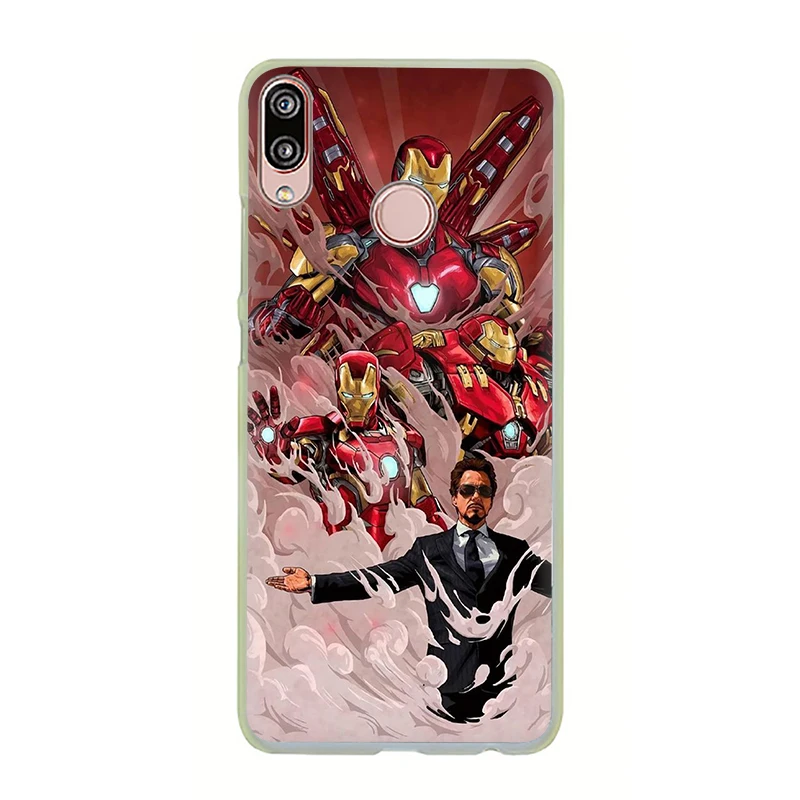 Жесткий чехол для телефона Marvel superhero iron man для Huawei Honor 6a 6C Pro 7A 2 ГБ 3 Гб Pro 7X8 C Lite X 9 10 Lite Play - Цвет: H2