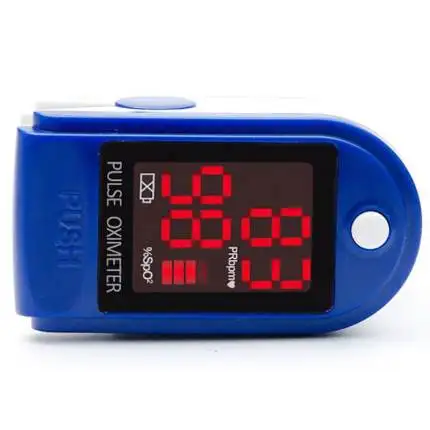 

Oximeter Finger Clip Type Medical Oxygen Saturation Tester Heart Rate Monitoring Household Pulse Meter Fingers Clips Detector
