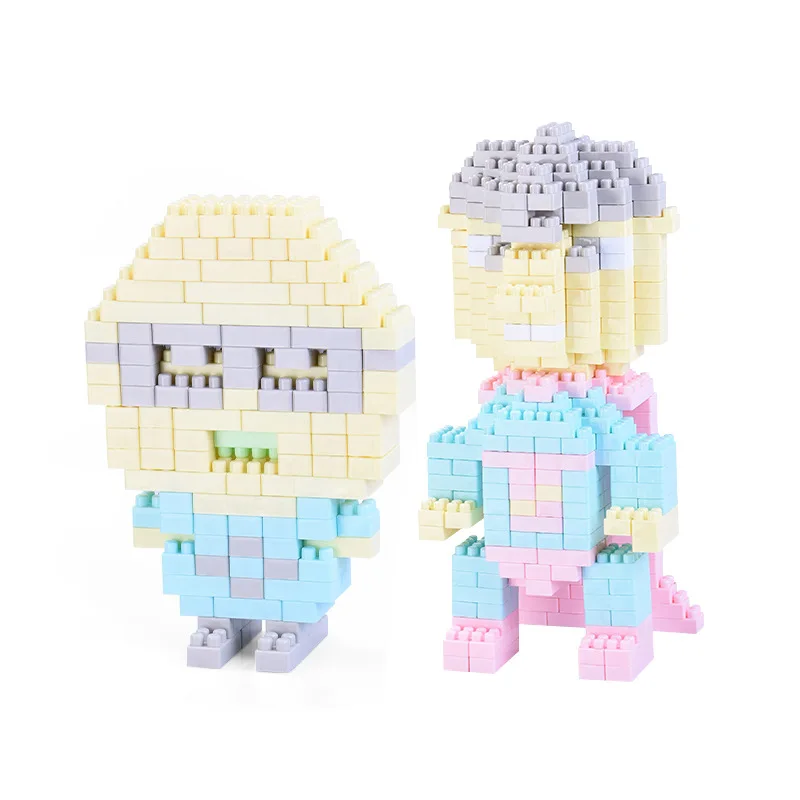 

Zhi en bao Building Blocks Parent And Child Interactive Educational Fight Inserted 138 Granule Building Blocks Toy