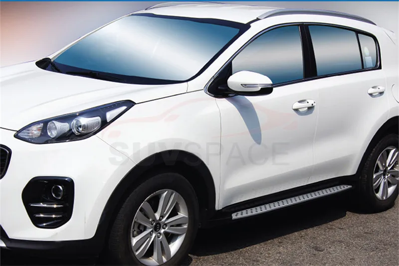 Алюминиевый стиль подходит для KIA Sportage Беговая доска боковой шаг Nerf бар