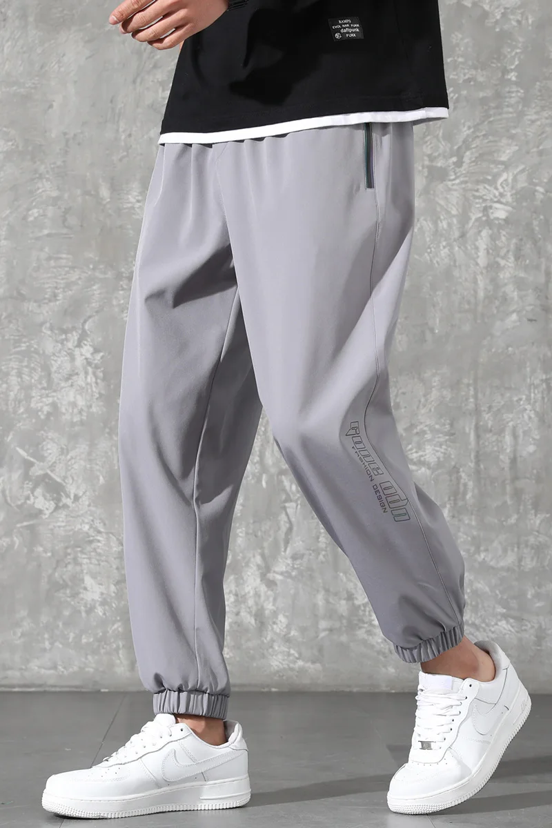Summer Quick Dry Baggy Sweatpants Men 
