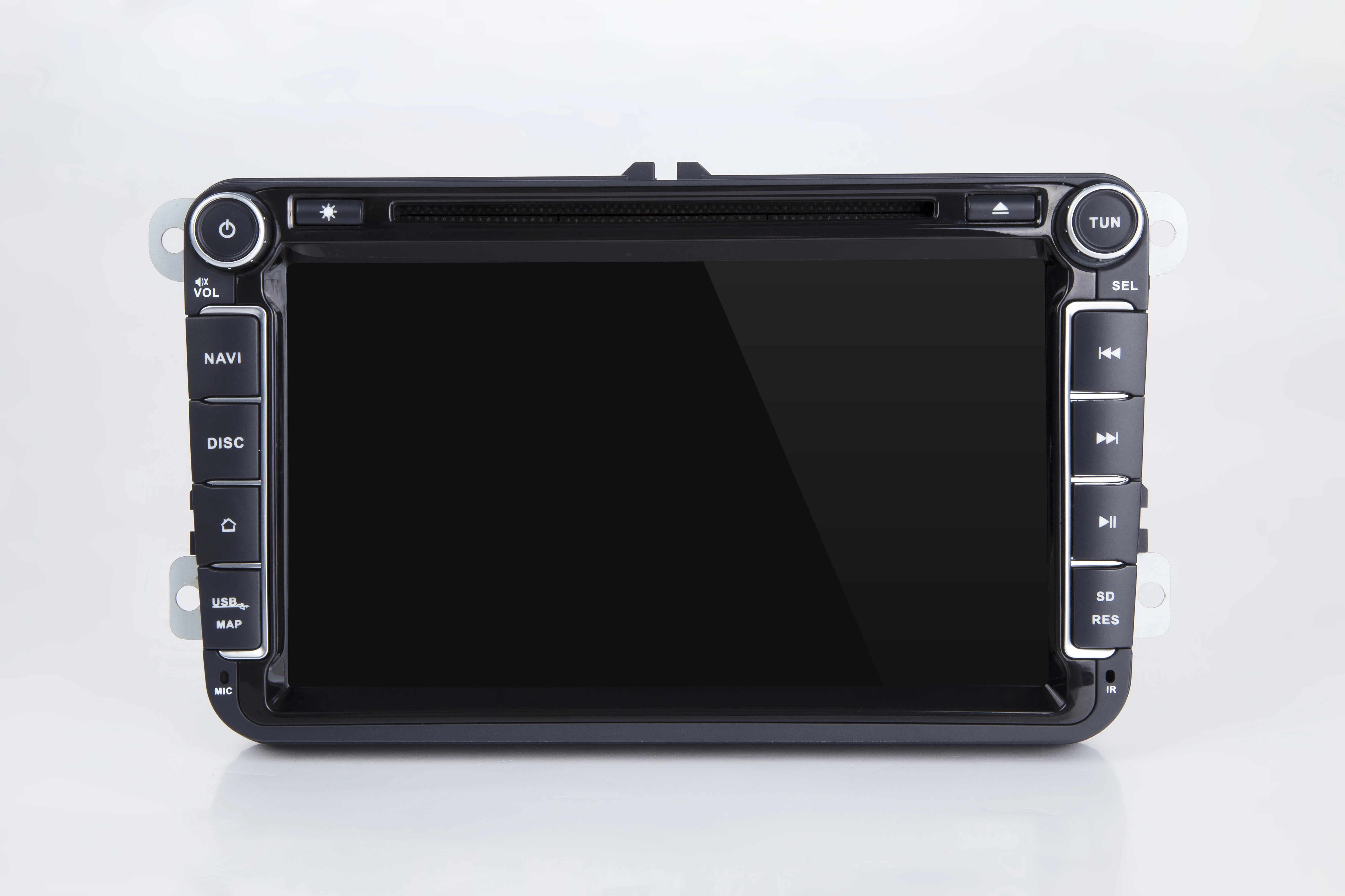 Perfect In Stock 8 inch Touch Screen 2din Car DVD FOR VW Golf Polo Jetta Passat Tiguan with 3G GPS Bluetooth Radio USB SD Steering wheel 4
