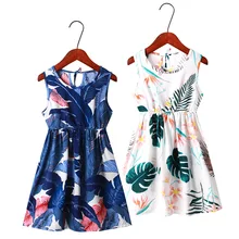 Girl Dress Summer Korean Loose Flower Soft Country Dress Princess 3 4 5 6 7 8 9 10 11 12 Year