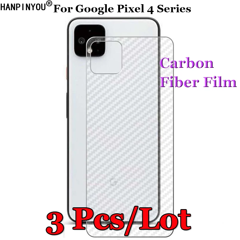 3 шт./лот для Google Pixel 5 4 Pixel4 XL 4a 4G 3D Нескользящая прозрачная защитная пленка из