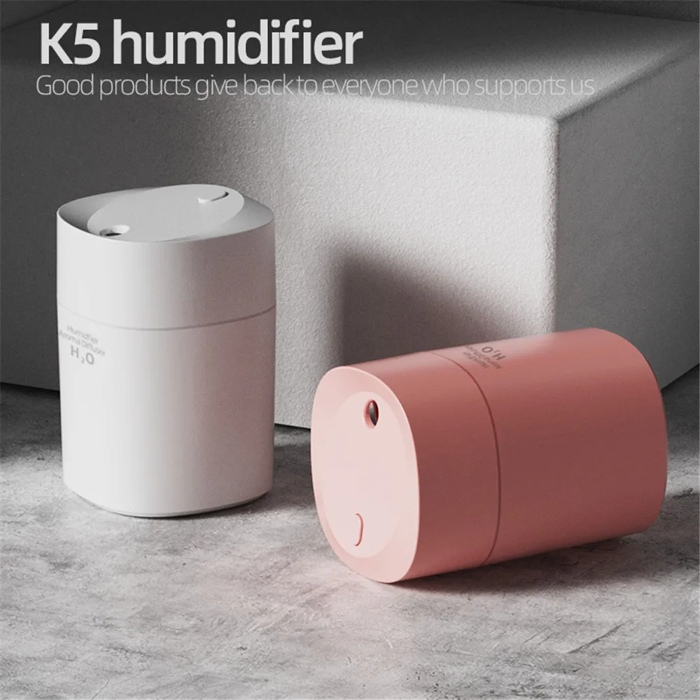 Ultrasonic Mini Air Humidifier 220ML Aroma Essential Oil Diffuser for Home Car USB Fogger Mist Maker For BMW VW Office - Цена: 348,49 руб.