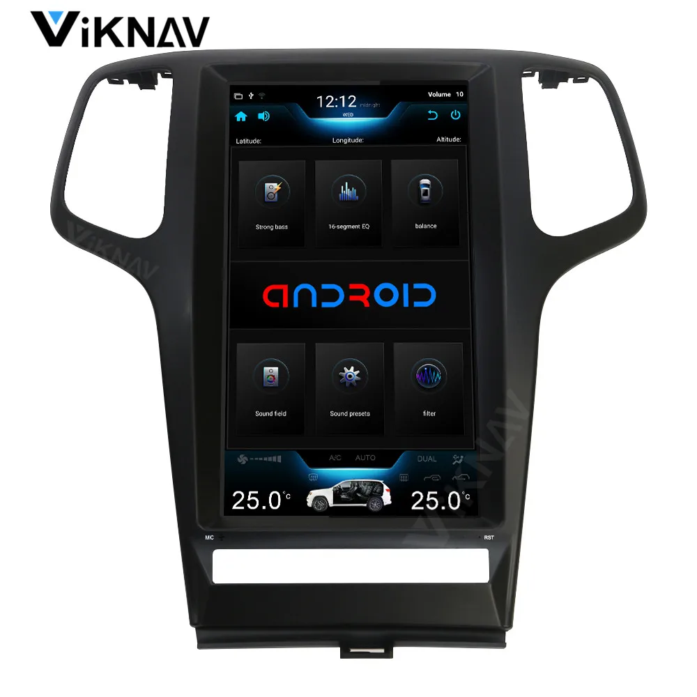 

vertical screen 13.3 inch for Jeep Grand Cherokee 2009-2013 auto stereo radio GPS navigator DVD player car multimedia player