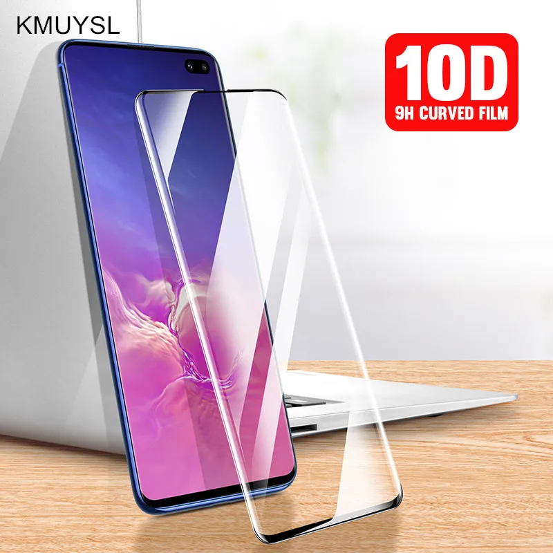 

10D Curved Edge Tempered Glass For Samsung Galaxy S10E S8 S9 S10 plus S7 Edge Screen Protector for Samsung Note 8 9 10 pro Film