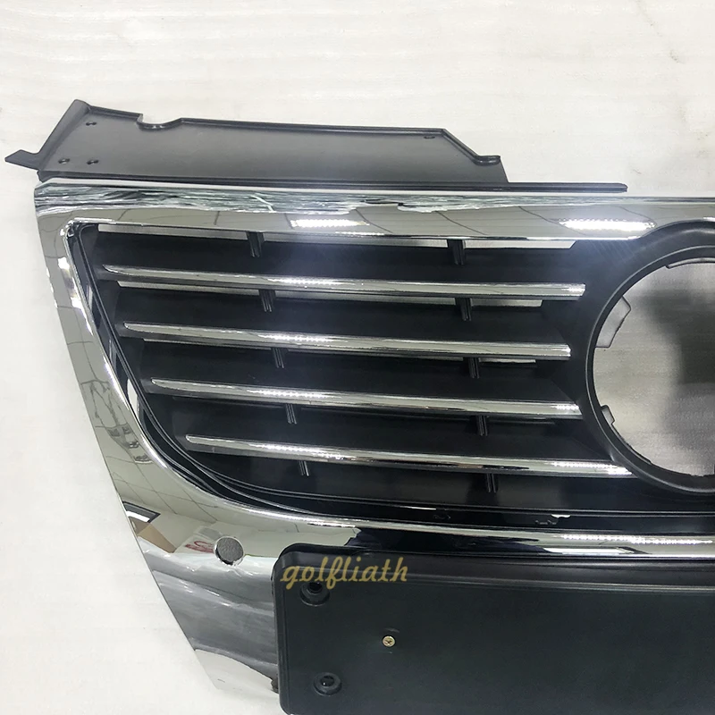Верхняя решетка переднего бампера для Volkswagen V W Passat B6 2006 2011|Гоночные решетки| |