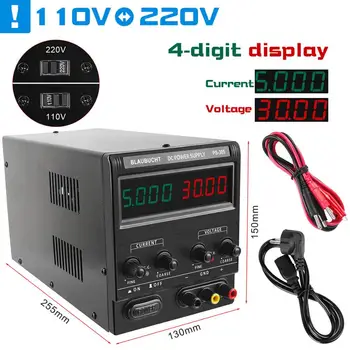 

DC Switching Lab Power Supply 4 Digits Adjustable 60V 5A 30V 10A Voltage Regulator Stabilizer Bench Source power regulator 220v