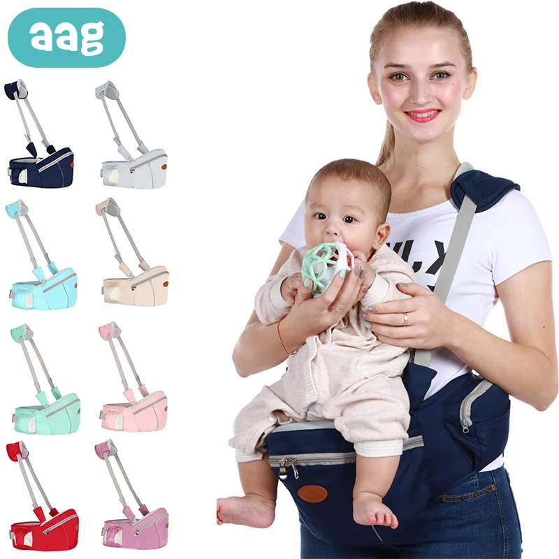 AAG Детская сумка-кенгуру, эргономичный детский табурет, регулируемый детский мешок-кенгуру, слинг, ремень на талию, Хипсит