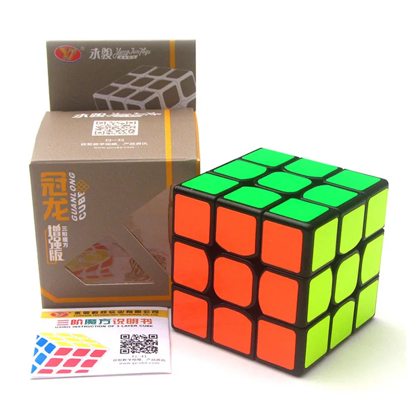 

Qiyi 3x3x3 Six Colour Professional Speed Magic Cube Competible Puzzle Stickers Rubiks Cubes Technic Toys Gift For Children Kids