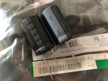 

6800uF 50V LELON RGA Series 25x40mm 50V6800uF Long Life PSU Aluminum Electrolytic Capacitor