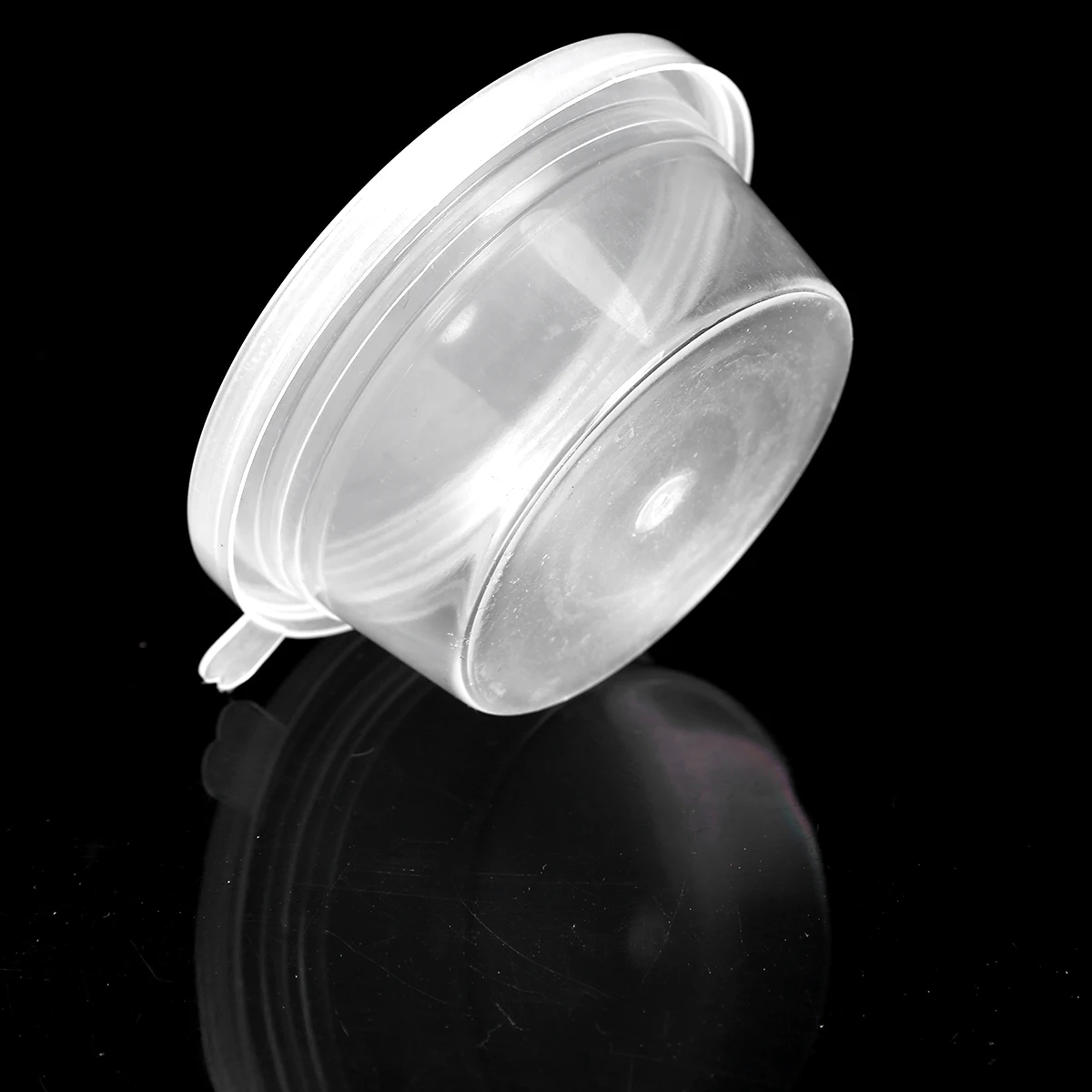 30 Clear Plastic Storage Jars with Lids Leak Proof Slimes Balms Containers DIY Foam Ball Pots Portable Small Items Organizer Box