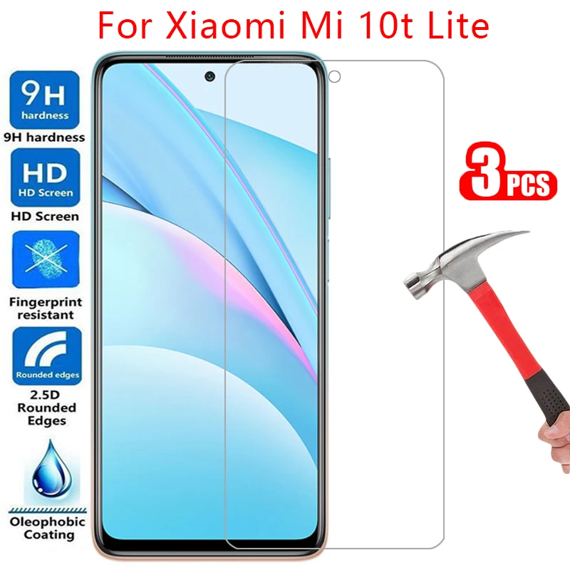 protective tempered glass for xiaomi mi 10t lite 5g screen protector on ksiomi xiao my 10tlite 10 t t10 light film xiomi xaomi | Мобильные