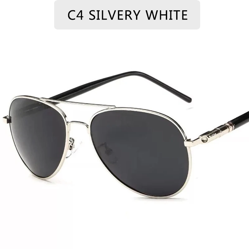 Брендовые дизайнерские поляризованные мужские солнцезащитные очки в винтажном стиле, мужские солнцезащитные очки, очки gafas oculos de sol masculino UV400 - Цвет линз: C4