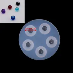 Javrick мяч Форма силиконовые Цепочки и ожерелья подвеска ювелирные изделия литья делая DIY смолы ремесло Новый