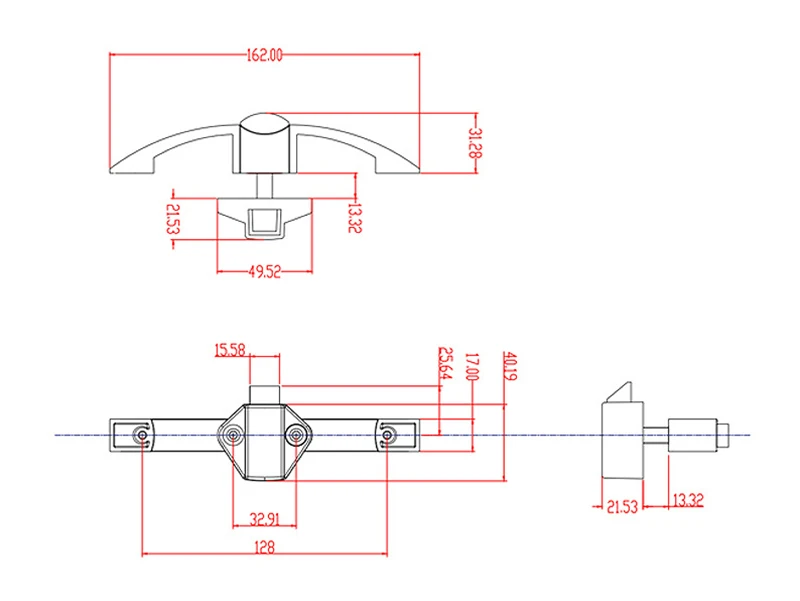 Kak-fechadura para casa, carro, trailer, barco, caravana,