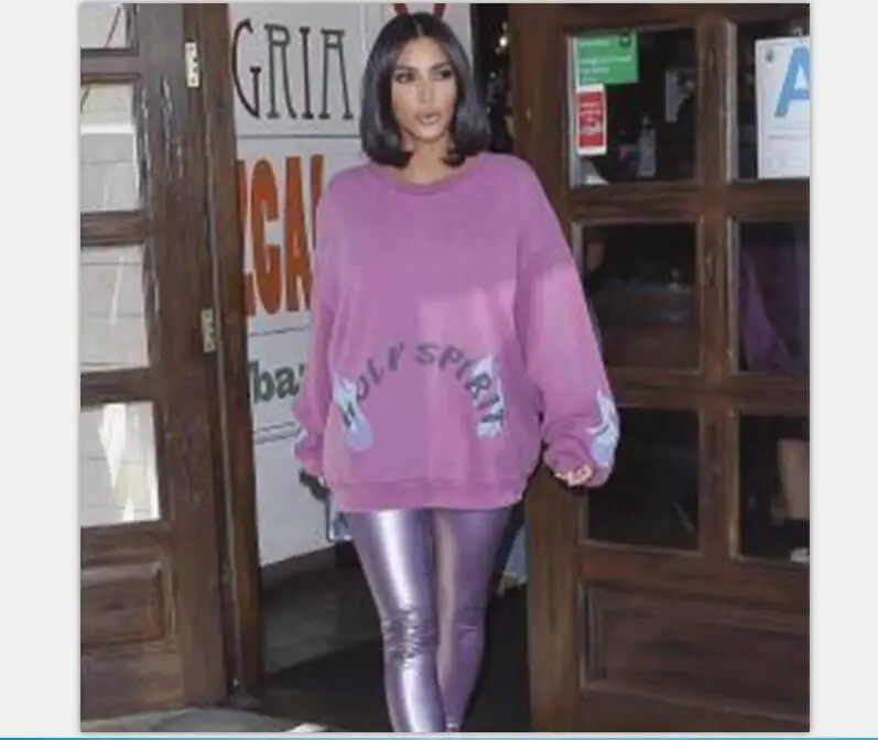 Фиолетовый Новейший дизайн хип-хоп мужской модный бренд Kanye West hoodit Hoodies хлопок 1:1 Толстовка мужская Толстовка - Цвет: Фиолетовый