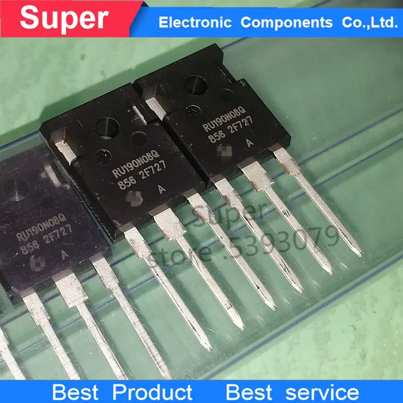5 unids/lote MOSFET RU190N08Q HY4008W 200A80V TO-247 транзистор nuevo IRFP2907