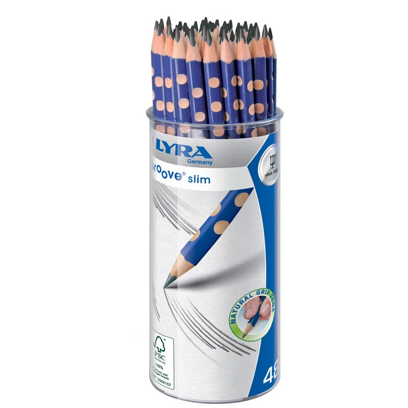 

Germany Lyra LYRA Porous Pencil HB Children Penmanship Correct Grip Position Young STUDENT'S Triangular Pencil