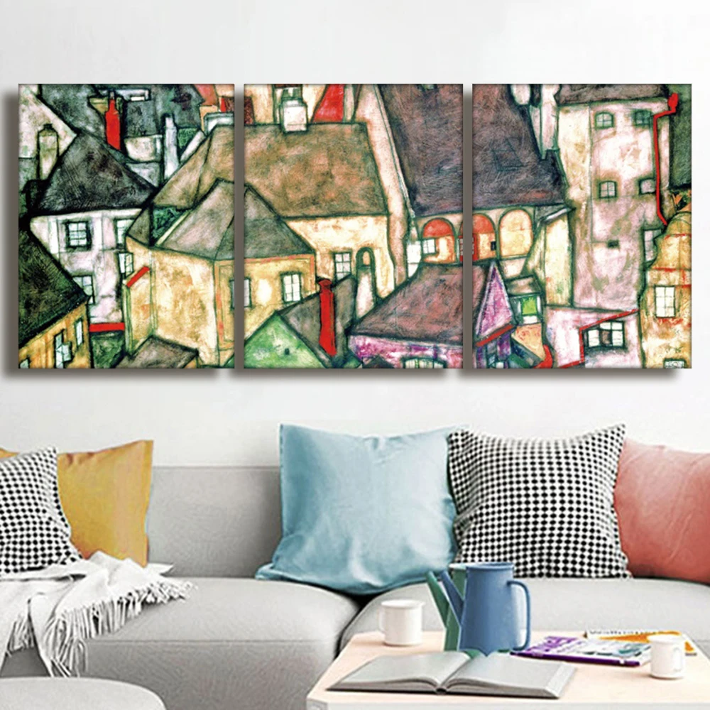 Schiller Town Wall Picture Poster Print Canvas Painting Calligraphy Decor for Living Room Bedroom Home Frameless | Дом и сад