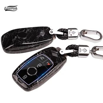 

Car ABS Key Case Shell Cove For Mercedes Benz E200 E300 W213 W210 W211 AMG W204 C E S CLS Class CLK CLA SLK Accessories
