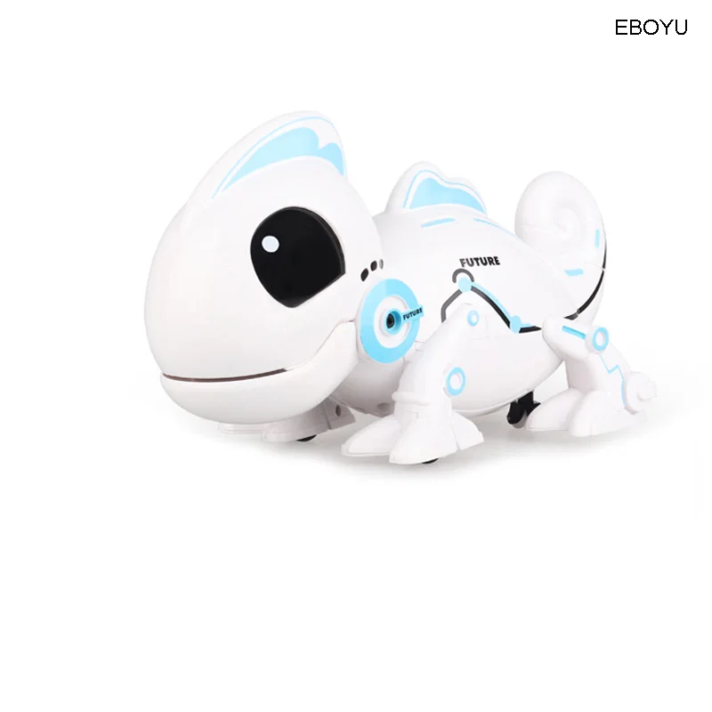 JXD A010 RC роботизированной игрушечный Хамелеон студийной съемки с изображением Цветной светодиодный свет и ошибка ловли Action RC робот Голодные Хамелеон Игрушки для домашних животных