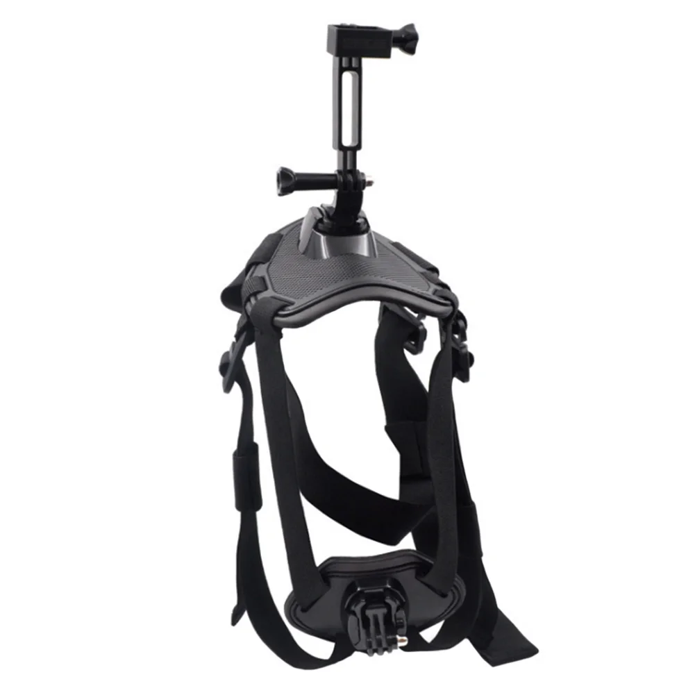 Adjustable Outdoor Chest Strap Fixing Frame Accessories Sponge Pad Sports Adventure Dog Harness Belt Pet Leads Camera - Цена: 