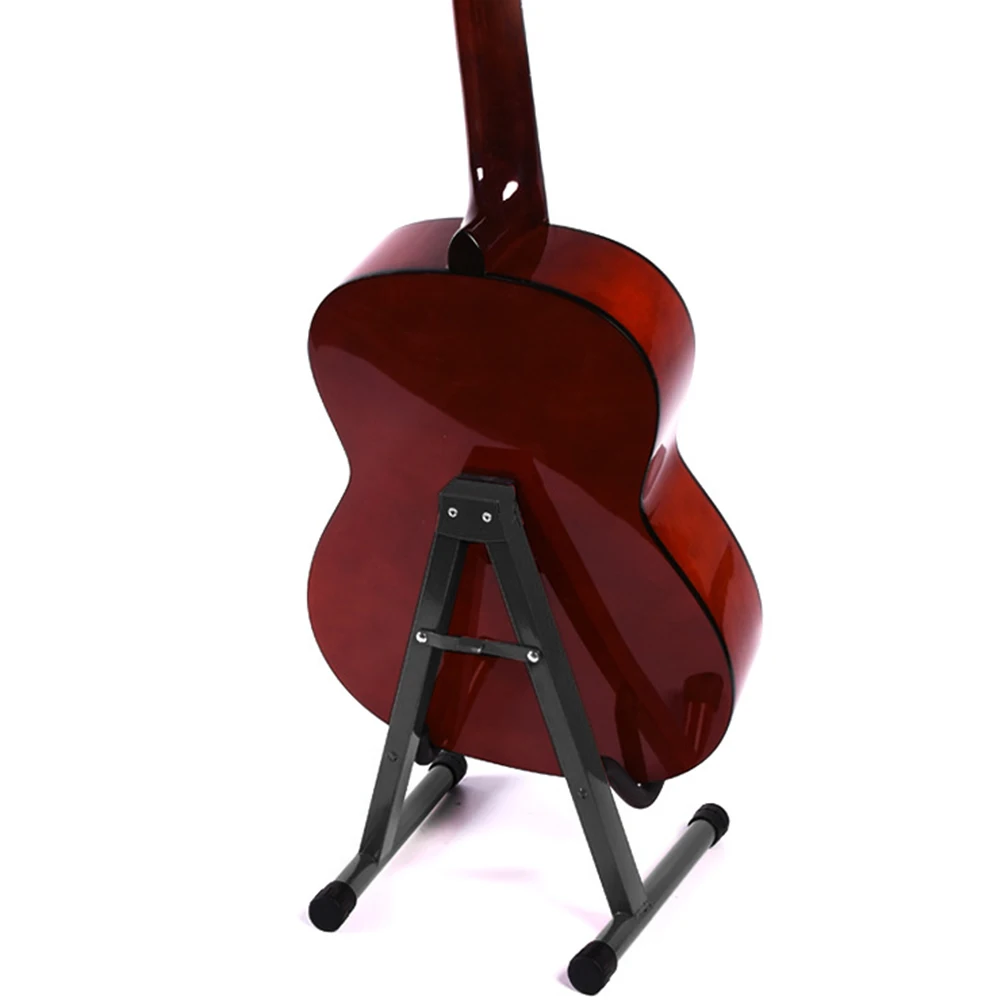 

Guitar Bracket A-type Collapsible Electric Guitar Base Bass Cello Portable Violin Stand Ukulele String Instrument Floor Stand