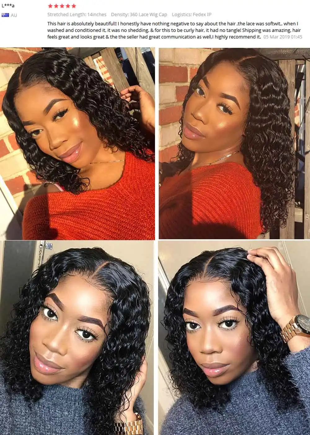 hd Transparente Invisível Peruca 360 Perucas de Cabelo Humano do Laço Frontal Encaracolado Longo Pré Depenado Branqueada Knots Natural Remy Peruano 4 Apliques com cabelo humano