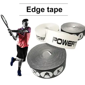 

5m PU Sticker Tennis Racket Edge Tape Durable Ping Pong Racket Side Protective Sticker Cover Black/white Protect Belt