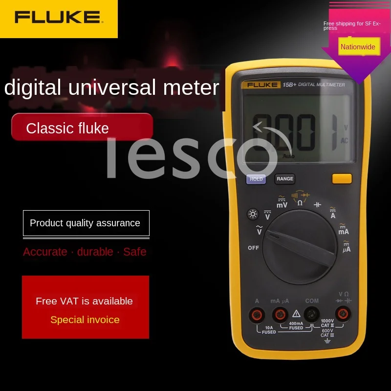 

Digital Universal Meter F15B + F101F106 High-Precision Automatic F17B + F18B + 12E +