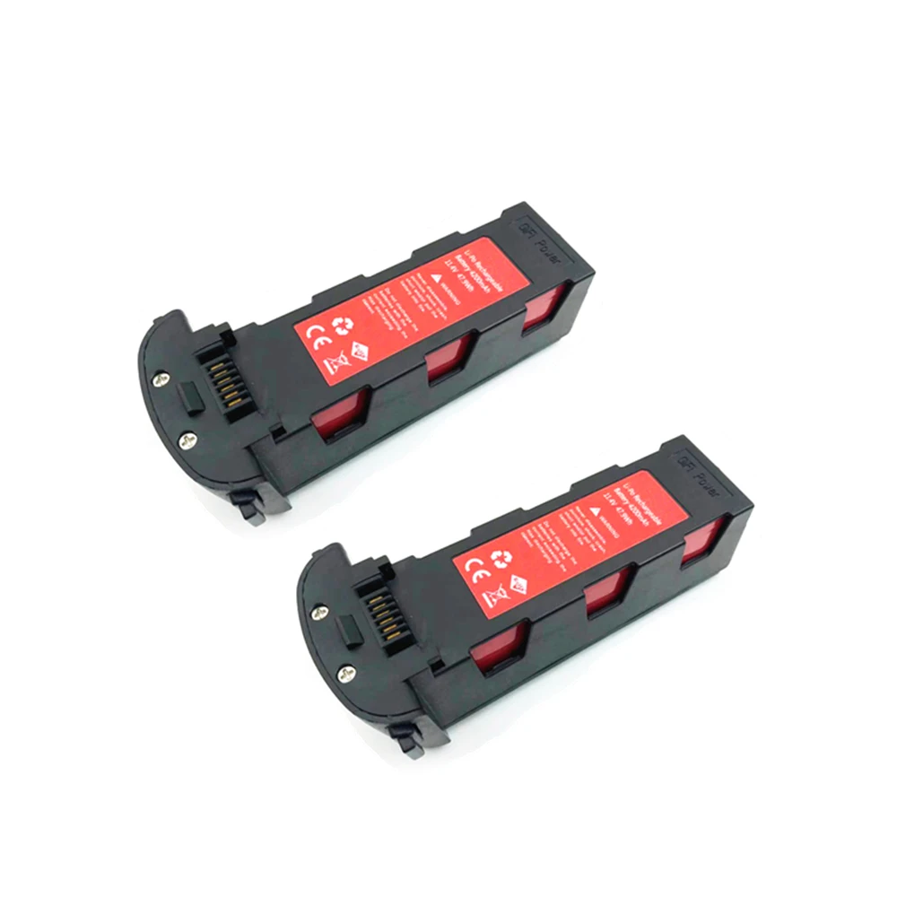 2 batteries 11,4 в 4200 мАч батарея для Hubsan H117S Zino gps Радиоуправляемый Дрон Квадрокоптер запасные части Интеллектуальный летный Аккумулятор для радиоуправляемой камеры Дрон - Цвет: 2 batteries