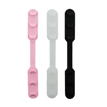 

1/10 Pcs Silicone Fixing Buckle Band Face Mask Ear Hooks Non Slip Adjustable Anti Lock Personal Health Care EK-New