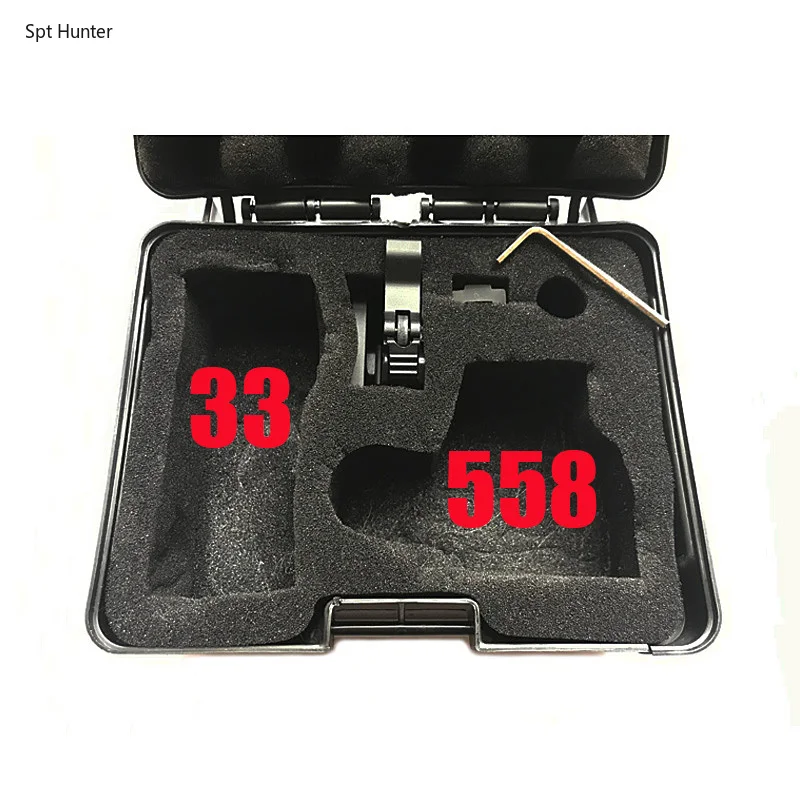 

Tactical 558 Holographic Red and Green Dot Scope 33 3x Magnifier Combo Rifle Scope 558+33 Hunting Sight for 20mm Rail Mount