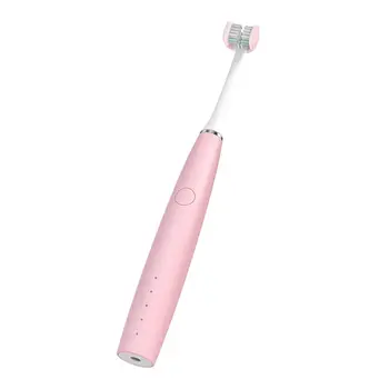 

Automatic Waterproof 3d Wrapped No Dead Angle Ultrasonic Vibration Induction Charging Adult Electric Toothbrush