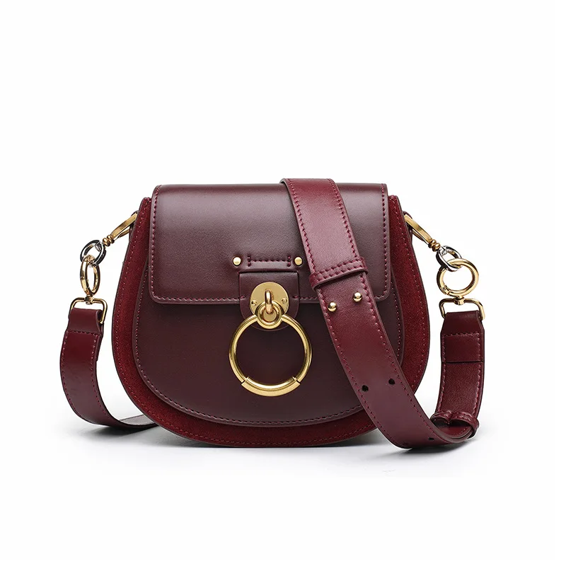 

Small Square Bag Shoulder Slung Portable Bag Handbag Cowhide Women Handbags Handbag